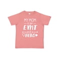 thumbnail image 1 of Inktastic My Mom is an EMT and a Hero Boys or Girls Toddler T-Shirt, 1 of 5