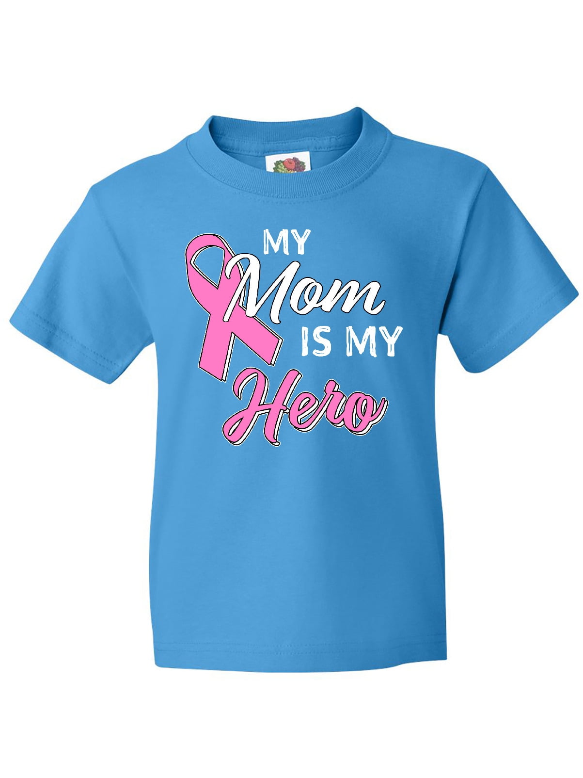 My Mom Is My Hero Shirt Children Of Breast Cancer Ribbon Tee My Mom Is My Hero Shirt Children Of Breast Cancer Ribbon Tee