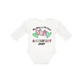 thumbnail image 1 of Inktastic My Mom is the Best Accountant Ever Boys or Girls Long Sleeve Baby Bodysuit, 1 of 5