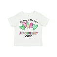 thumbnail image 1 of Inktastic My Mom is the Best Accountant Ever Boys or Girls Toddler T-Shirt, 1 of 5