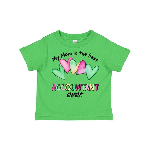 Inktastic My Mom is the Best Accountant Ever Boys or Girls Toddler T-Shirt