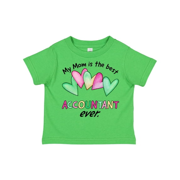 Inktastic My Mom is the Best Accountant Ever Boys or Girls Toddler T-Shirt