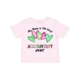 thumbnail image 1 of Inktastic My Mom is the Best Accountant Ever Boys or Girls Toddler T-Shirt, 1 of 5