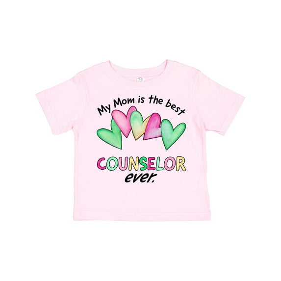 Inktastic My Mom is the Best Counselor Ever Boys or Girls Toddler T-Shirt
