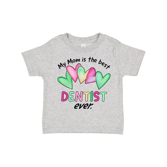 Inktastic My Mom is the Best Dentist Ever Boys or Girls Toddler T-Shirt