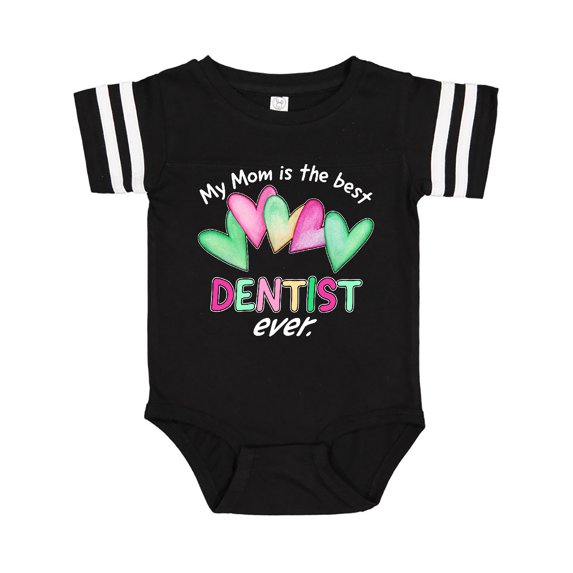 Inktastic My Mom is the Best Dentist Ever Gift Baby Boy or Baby Girl Bodysuit