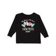 thumbnail image 1 of Inktastic My Mom is the Best Doctor Ever Boys or Girls Long Sleeve Toddler T-Shirt, 1 of 5