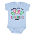 thumbnail image 1 of Inktastic My Mom is the Best Engineer Ever Boys or Girls Baby Bodysuit, 1 of 5