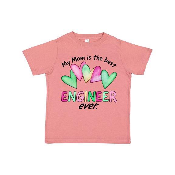Inktastic My Mom is the Best Engineer Ever Boys or Girls Toddler T-Shirt