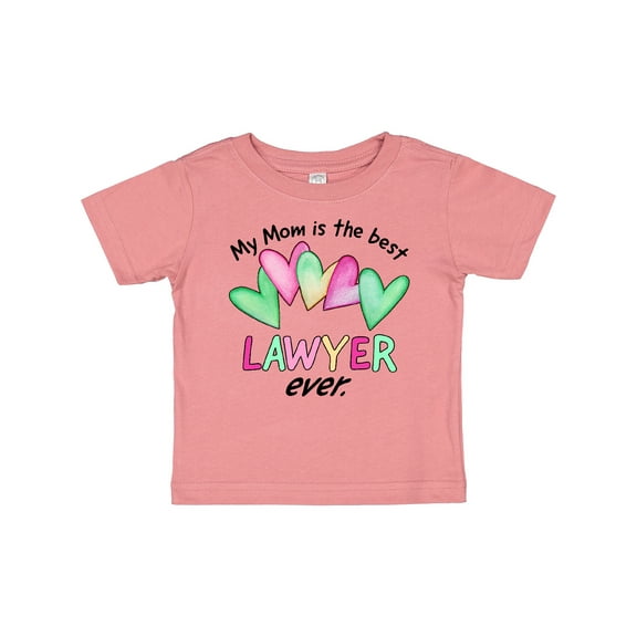 Inktastic My Mom is the Best Lawyer Ever Boys or Girls Baby T-Shirt