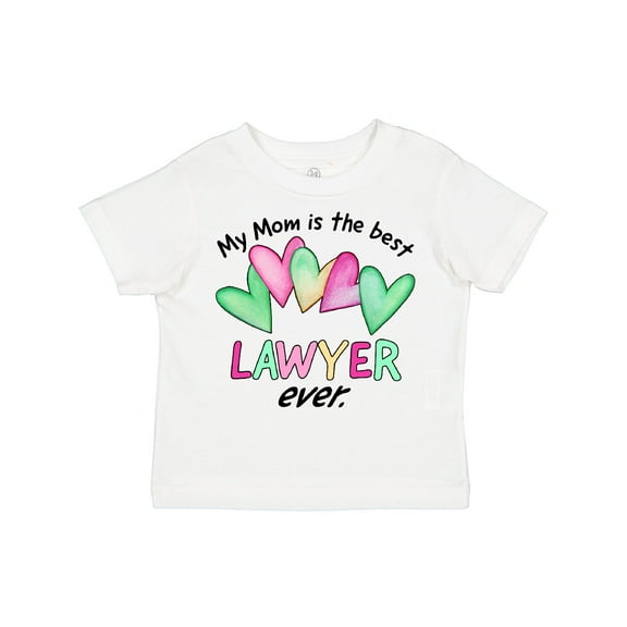 Inktastic My Mom is the Best Lawyer Ever Boys or Girls Toddler T-Shirt