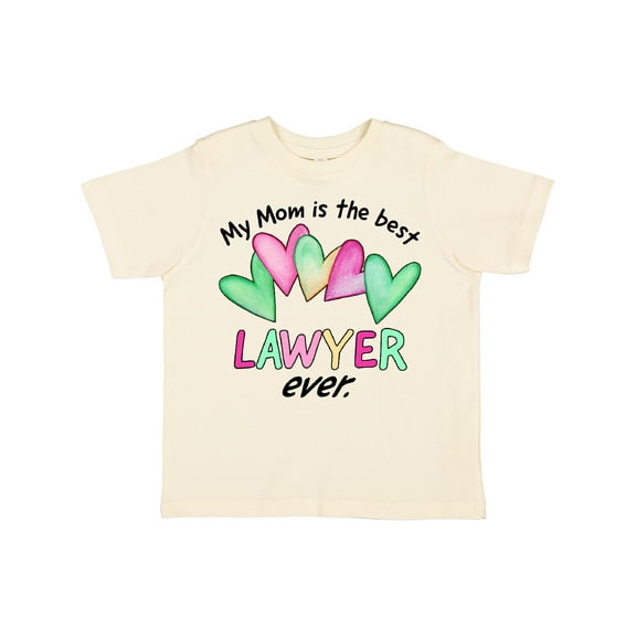 Inktastic My Mom is the Best Lawyer Ever Boys or Girls Toddler T-Shirt