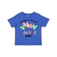 thumbnail image 1 of Inktastic My Mom is the Best Lawyer Ever Boys or Girls Toddler T-Shirt, 1 of 5