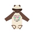 thumbnail image 1 of Inktastic My Mom is the Best Teacher Ever Boys or Girls Long Sleeve Baby Bodysuit, 1 of 5