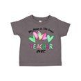 thumbnail image 1 of Inktastic My Mom is the Best Teacher Ever Boys or Girls Toddler T-Shirt, 1 of 5