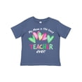 thumbnail image 1 of Inktastic My Mom is the Best Teacher Ever Boys or Girls Toddler T-Shirt, 1 of 5