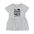 thumbnail image 1 of Inktastic My Mommy Did It Graduation Girls Baby Dress, 1 of 5