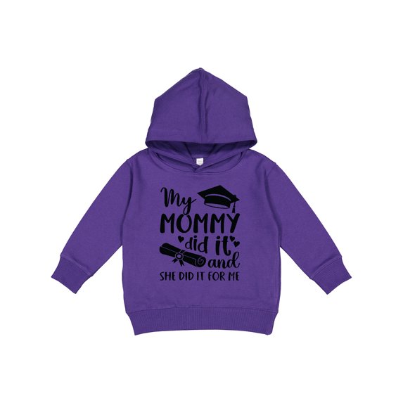 Inktastic My Mommy Did It Graduation Toddler Hoodie