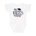 thumbnail image 1 of Inktastic My Mommy Did It and She Did It for Me with Graduation Cap Girls Baby Bodysuit, 1 of 5
