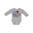 thumbnail image 1 of Inktastic My Mommy Did It and She Did It for Me with Graduation Cap Girls Long Sleeve Baby Bodysuit, 1 of 5