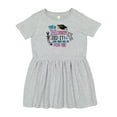 thumbnail image 1 of Inktastic My Mommy Did It and She Did It for Me with Graduation Cap Girls Toddler Dress, 1 of 5