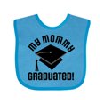 thumbnail image 1 of Inktastic My Mommy Graduated College Graduate Boys or Girls Baby Bib, 1 of 4