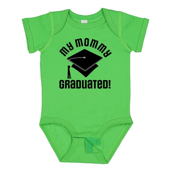 Inktastic My Mommy Graduated College Graduate Boys or Girls Baby Bodysuit