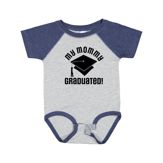 Inktastic My Mommy Graduated College Graduate Boys or Girls Baby Bodysuit