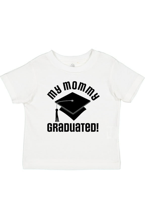 My Mommy Graduated College Graduate Boys or Girls Baby T-Shirt