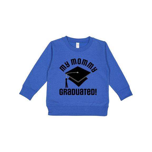 Inktastic My Mommy Graduated College Graduate Toddler Sweatshirt