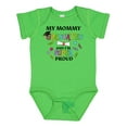 thumbnail image 1 of Inktastic My Mommy Graduated and I'm Super Proud Boys or Girls Baby Bodysuit, 1 of 5
