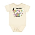 thumbnail image 1 of Inktastic My Mommy Graduated and I'm Super Proud Boys or Girls Baby Bodysuit, 1 of 5