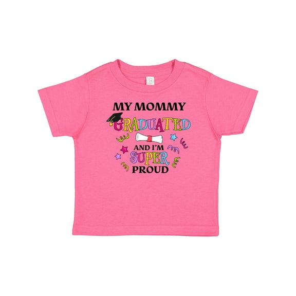 Inktastic My Mommy Graduated and I'm Super Proud Boys or Girls Baby T-Shirt