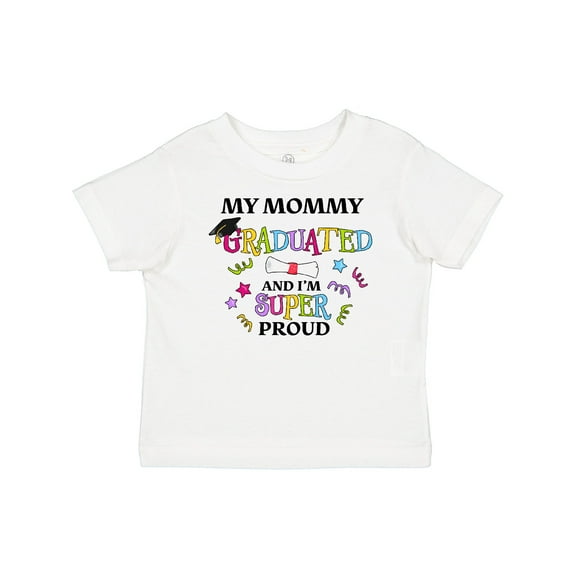 Inktastic My Mommy Graduated and I'm Super Proud Boys or Girls Baby T-Shirt