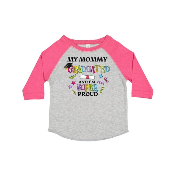 Inktastic My Mommy Graduated and I'm Super Proud Boys or Girls Toddler T-Shirt