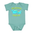 thumbnail image 1 of Inktastic My Mommy Loves Me Cute Narwhal Boys or Girls Baby Bodysuit, 1 of 5