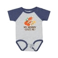 thumbnail image 1 of Inktastic My Mommy Loves Me Fox Boys or Girls Baby Bodysuit, 1 of 5