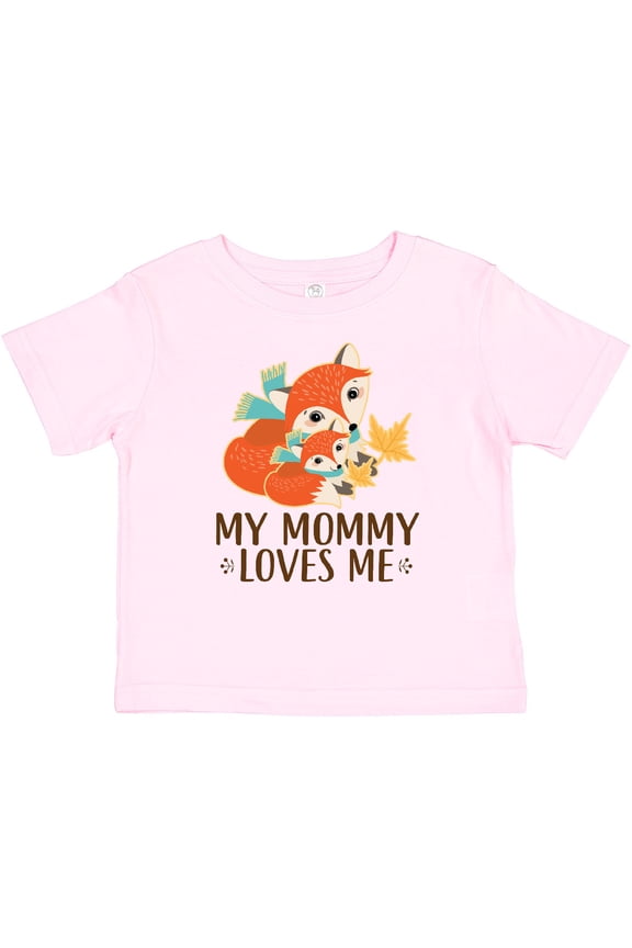My Mommy Loves Me Fox Boys or Girls Baby T-Shirt