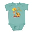 thumbnail image 1 of Inktastic My Mommy Loves Me Giraffe Boys or Girls Baby Bodysuit, 1 of 5