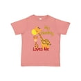 thumbnail image 1 of Inktastic My Mommy Loves Me Giraffe Boys or Girls Toddler T-Shirt, 1 of 5