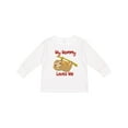 thumbnail image 1 of Inktastic My Mommy Loves Me Sloth Boys or Girls Long Sleeve Toddler T-Shirt, 1 of 5