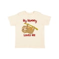 thumbnail image 1 of Inktastic My Mommy Loves Me Sloth Boys or Girls Toddler T-Shirt, 1 of 5