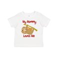 thumbnail image 1 of Inktastic My Mommy Loves Me Sloth Boys or Girls Toddler T-Shirt, 1 of 5