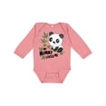 thumbnail image 1 of Inktastic My Mommy Loves Me- cute panda Boys or Girls Long Sleeve Baby Bodysuit, 1 of 5