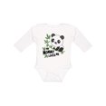 thumbnail image 1 of Inktastic My Mommy Loves Me- cute panda Boys or Girls Long Sleeve Baby Bodysuit, 1 of 5