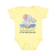 thumbnail image 1 of Inktastic My Mommy Loves Me to the Moon and Back Elephant Family Boys or Girls Baby Bodysuit, 1 of 5
