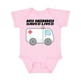 thumbnail image 1 of Inktastic My Mommy Saves Lives Ambulance Boys or Girls Baby Bodysuit, 1 of 5