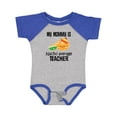 thumbnail image 1 of Inktastic My Mommy is Nacho Average Teacher Boys or Girls Baby Bodysuit, 1 of 5