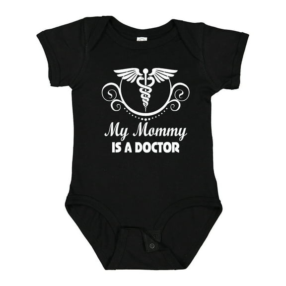 Inktastic My Mommy is a Doctor Boys or Girls Baby Bodysuit