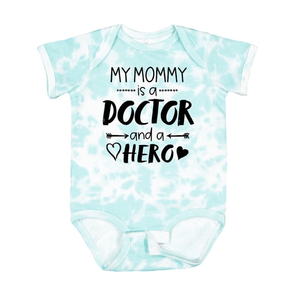 Inktastic My Mommy is a Doctor and a Hero Boys or Girls Baby Bodysuit